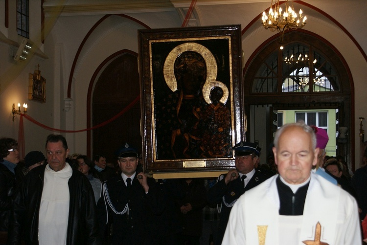 Powitanie ikony MB Częstochowskiej w Budziszewicach