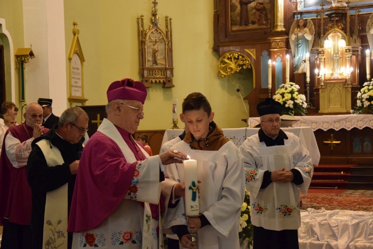 Powitanie ikony MB Częstochowskiej w Żelechlinku