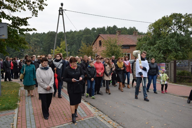 Powitanie ikony MB Częstochowskiej w Żelechlinku