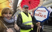 Protest przeciwko reformie edukacji