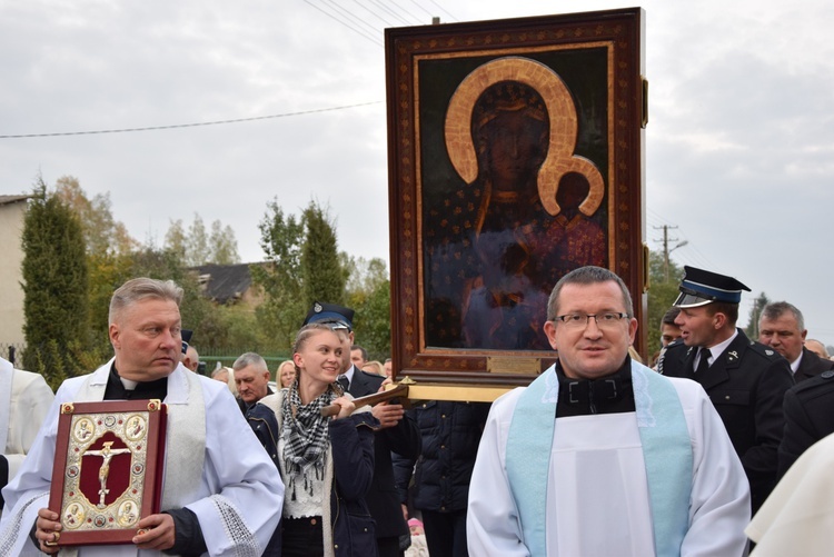 Powitanie ikony MB Częstochowskiej w Kochanowie