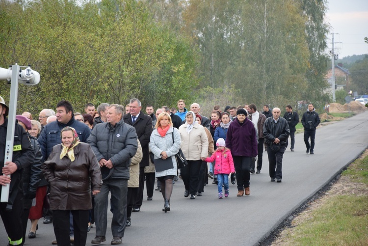 Powitanie ikony MB Częstochowskiej w Kochanowie