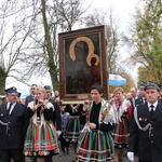 Powitanie ikony MB Częstochowskiej w Białyninie