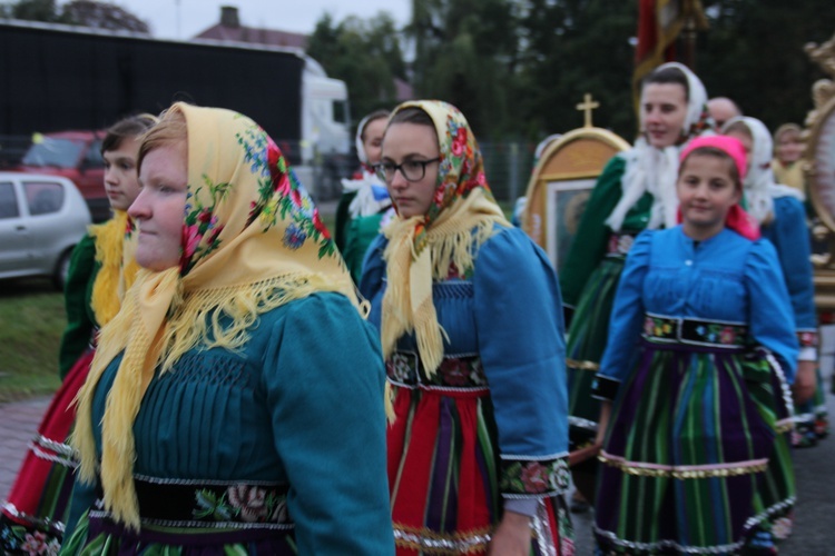 Powitanie ikony MB Częstochowskiej w Głuchowie