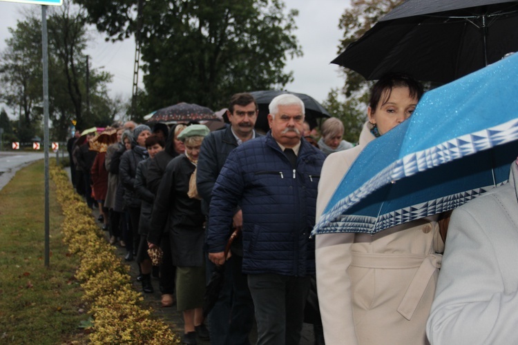 Powitanie ikony MB Częstochowskiej w Głuchowie