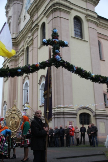 Powitanie ikony MB Częstochowskiej w Głuchowie