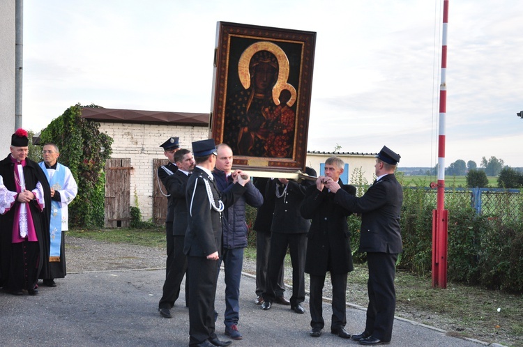 Powitanie ikony MB Częstochowskiej w Wysokienicach