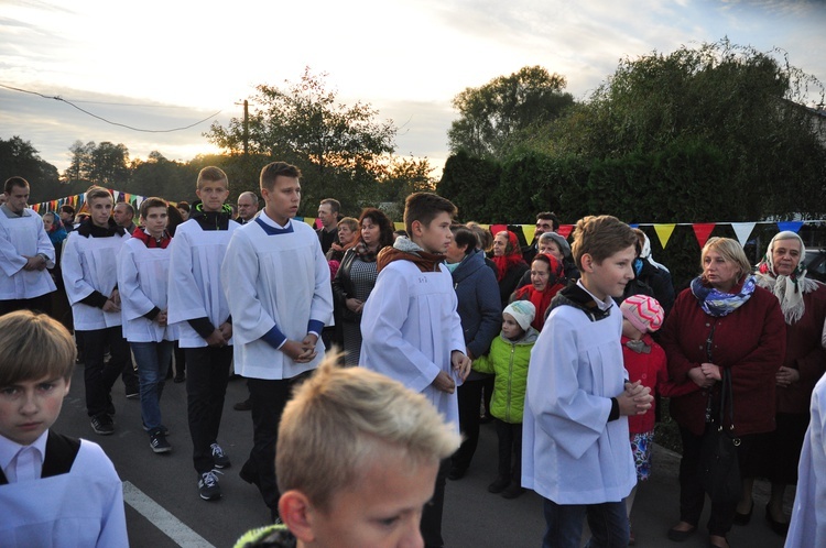 Powitanie ikony MB Częstochowskiej w Wysokienicach