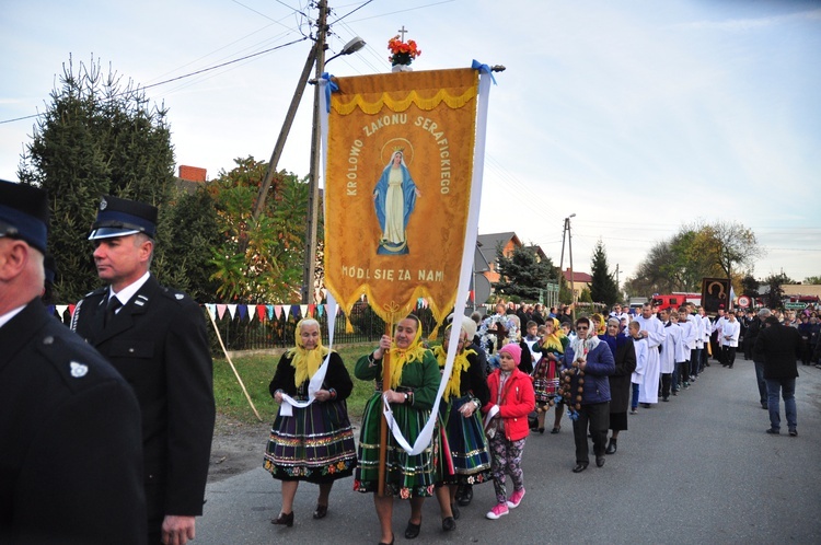 Powitanie ikony MB Częstochowskiej w Wysokienicach