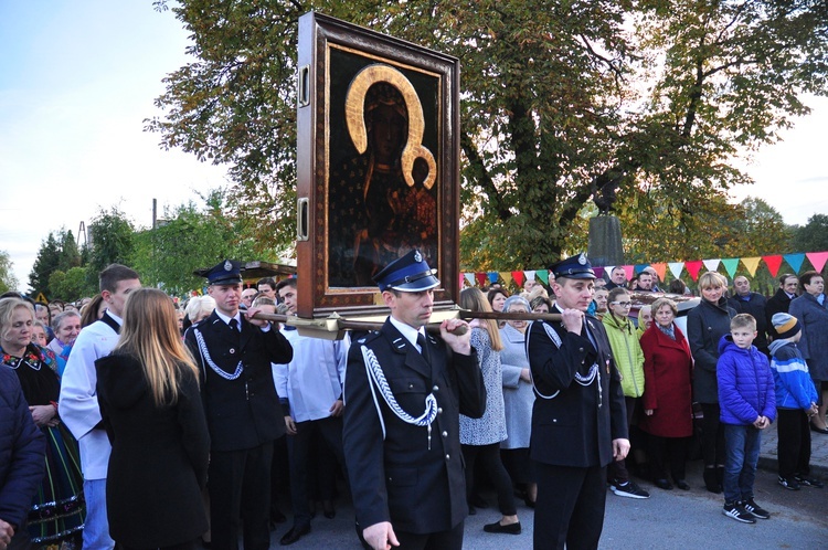 Powitanie ikony MB Częstochowskiej w Wysokienicach