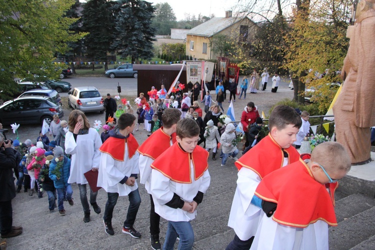 Powitanie ikony MB Częstochowskiej w Boguszycach