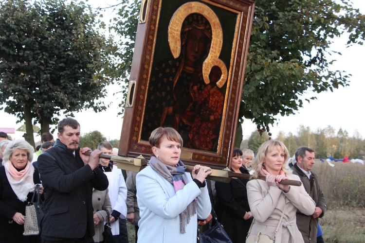 Powitanie ikony MB Częstochowskiej w Boguszycach