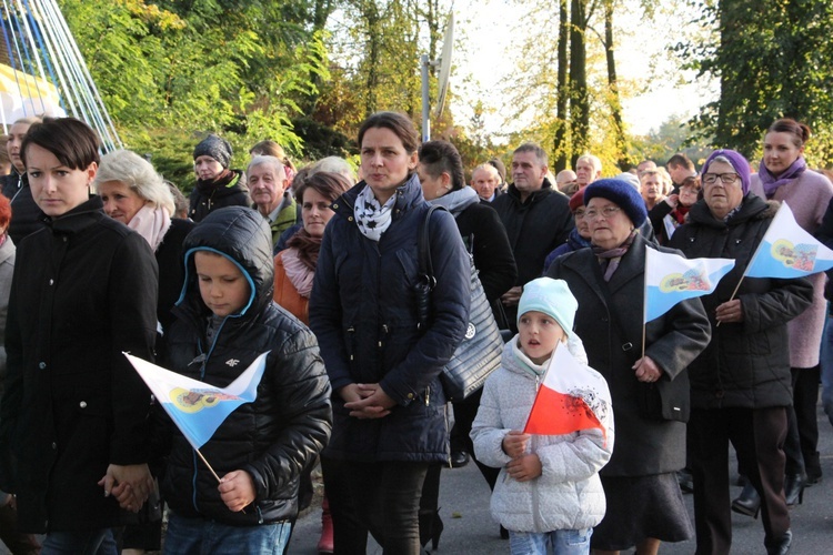 Powitanie ikony MB Częstochowskiej w Boguszycach