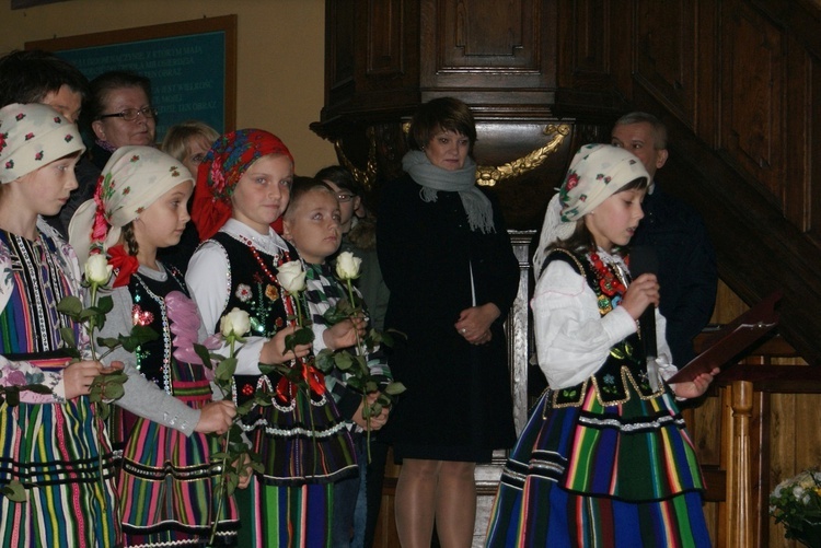 Powitanie ikony MB Częstochowskiej w Cielądzu