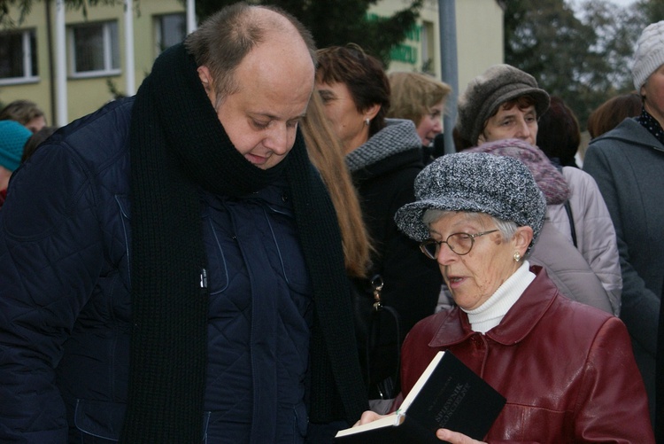 Powitanie ikony MB Częstochowskiej w Cielądzu