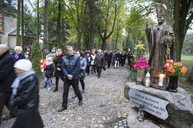 Stacje Różańcowe w parafii Baniocha