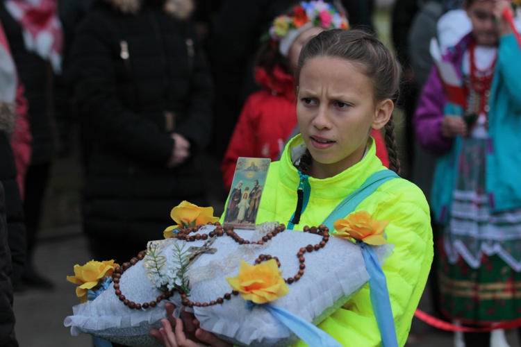 Powitanie ikony MB Częstochowskiej w Rawie Mazowieckiej