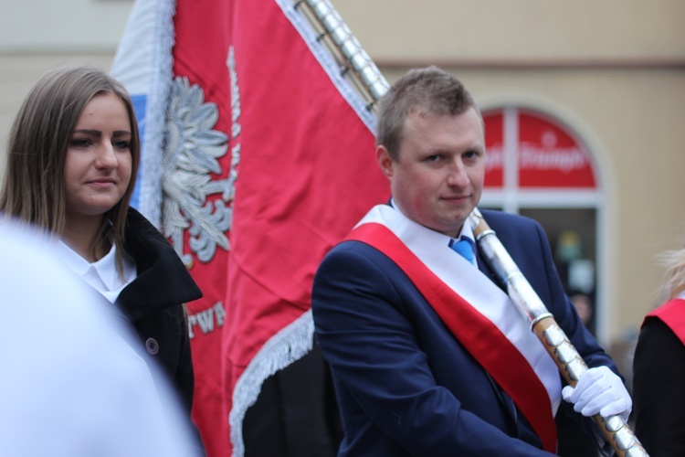 Powitanie ikony MB Częstochowskiej w Rawie Mazowieckiej