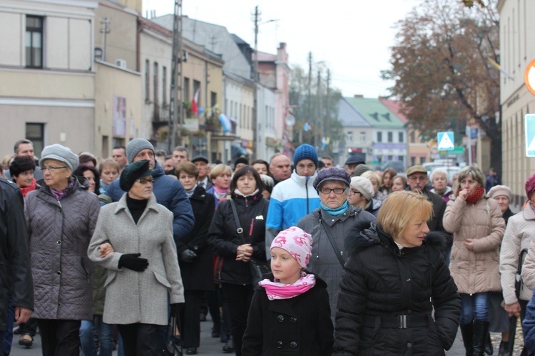 Powitanie ikony MB Częstochowskiej w Rawie Mazowieckiej