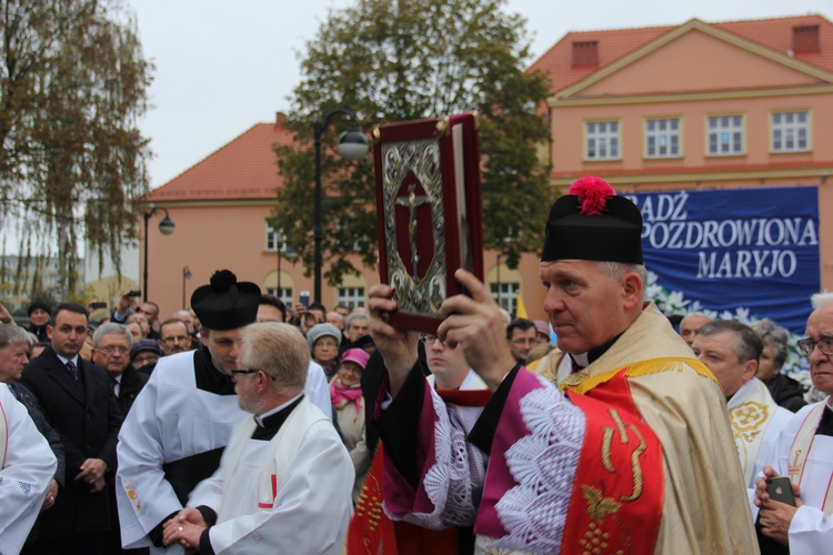 Powitanie ikony MB Częstochowskiej w Rawie Mazowieckiej