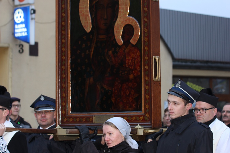 Powitanie ikony MB Częstochowskiej w Rawie Mazowieckiej