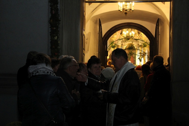 Powitanie ikony MB Częstochowskiej u oo. pasjonistów