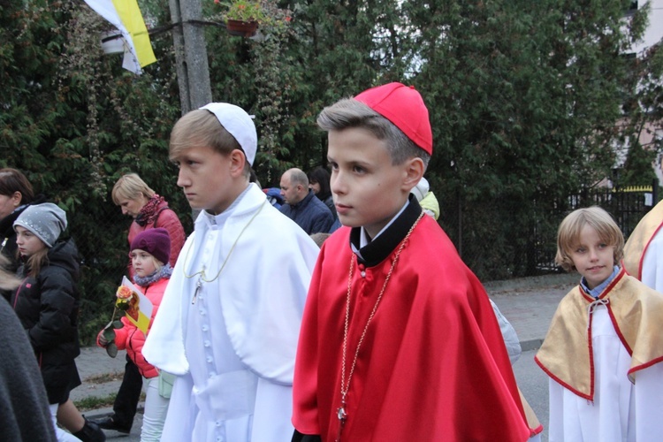 Powitanie ikony MB Częstochowskiej u oo. pasjonistów