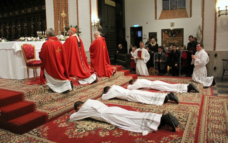 Święcenia diakonatu w katedrze