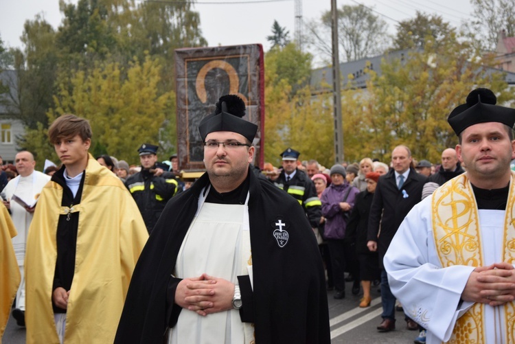 Powitanie ikony MB Częstochowskiej na Sójczym Wzgórzu