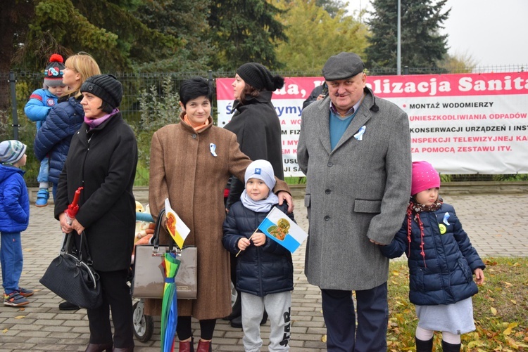 Powitanie ikony MB Częstochowskiej na Sójczym Wzgórzu