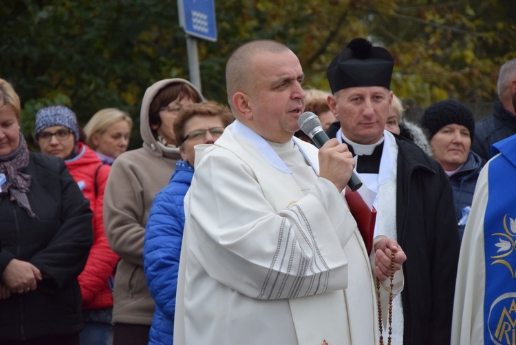 Powitanie ikony MB Częstochowskiej na Sójczym Wzgórzu