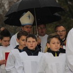 Powitanie ikony MB Częstochowskiej w Kurzeszynie