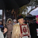 Powitanie ikony MB Częstochowskiej w parafii św. Jakuba w Skierniewicach