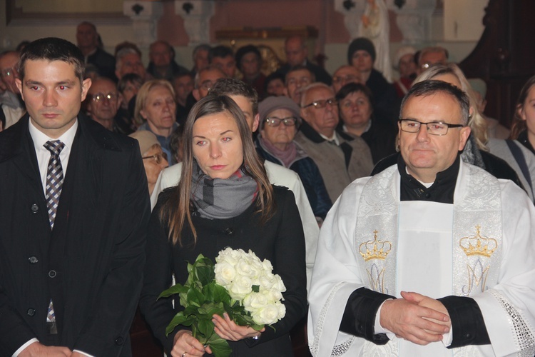 Powitanie ikony MB Częstochowskiej w parafii św. Jakuba w Skierniewicach