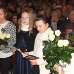 Powitanie ikony MB Częstochowskiej w parafii św. Jakuba w Skierniewicach