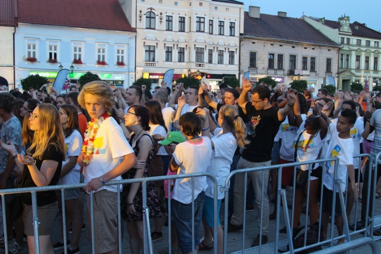 Fausystem dla pielgrzymów ŚDM w Oświęcimiu