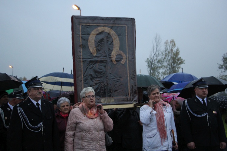 Powitanie ikony MB Częstochowskiej w Stachlewie