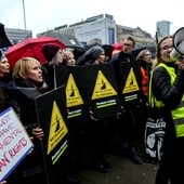 "Czarny protest" w Warszawie