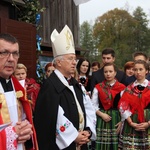 Powitanie ikony MB Częstochowskiej w Janisławicach