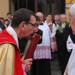 Powitanie ikony MB Częstochowskiej w Janisławicach