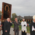 Powitanie ikony MB Częstochowskiej w Janisławicach