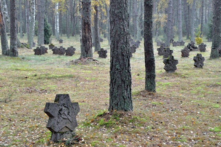 Młodzież porządkuje groby na cmentarzach w Czarnem