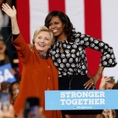 Michelle Obama i Hillary Clinton po raz pierwszy razem w kampanii