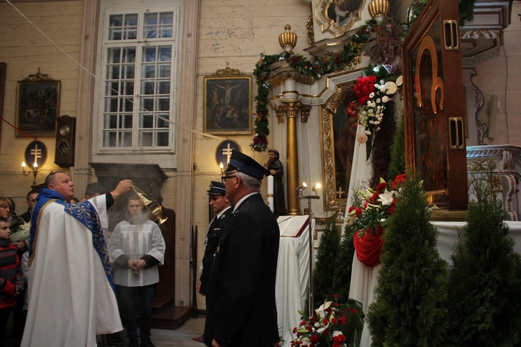 Powitanie ikony MB Częstochowskiej w Starej Rawie