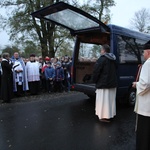 Powitanie ikony MB Częstochowskiej w Starej Rawie