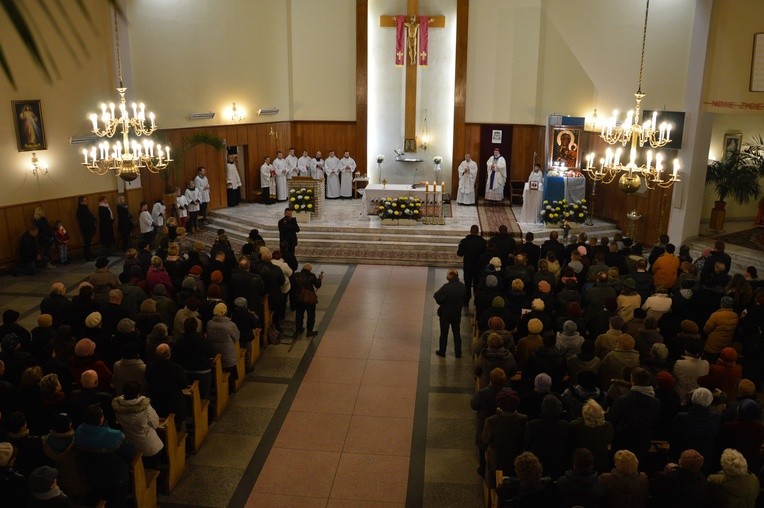 Powitanie ikony MB Częstochowskiej w Skierniewicach - Rawce