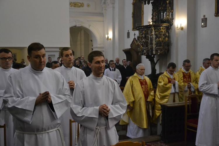 Obłóczyny w sandomierskim seminarium 