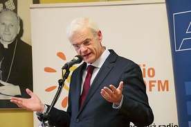 Prof. Christoph Böhr z Niemiec był jednym z gości sympozjum.