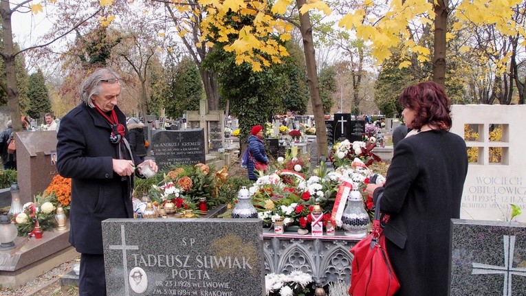 1 listopada 2016 na cmentarzu Rakowickim