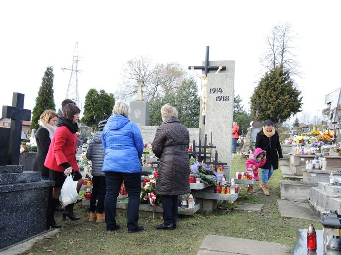 Wszystkich Świętych na cmentarzu w Żywcu